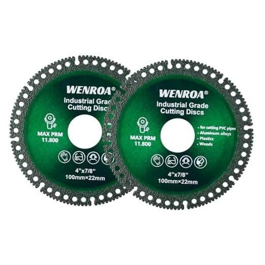 Pack 4" Indestructible Disc for Grinder, Angle Grinder Cutting Disc 2 4.0 Inch