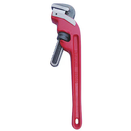 Westward 39Cg50 18 In L 2 1/2 In Cap. Cast Iron End Pipe Wrench