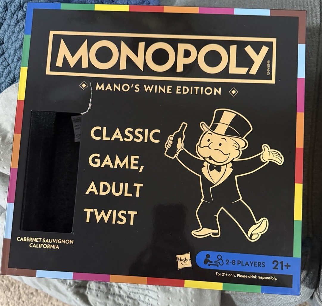Mano Wine Monopoly (bottle Not Included)