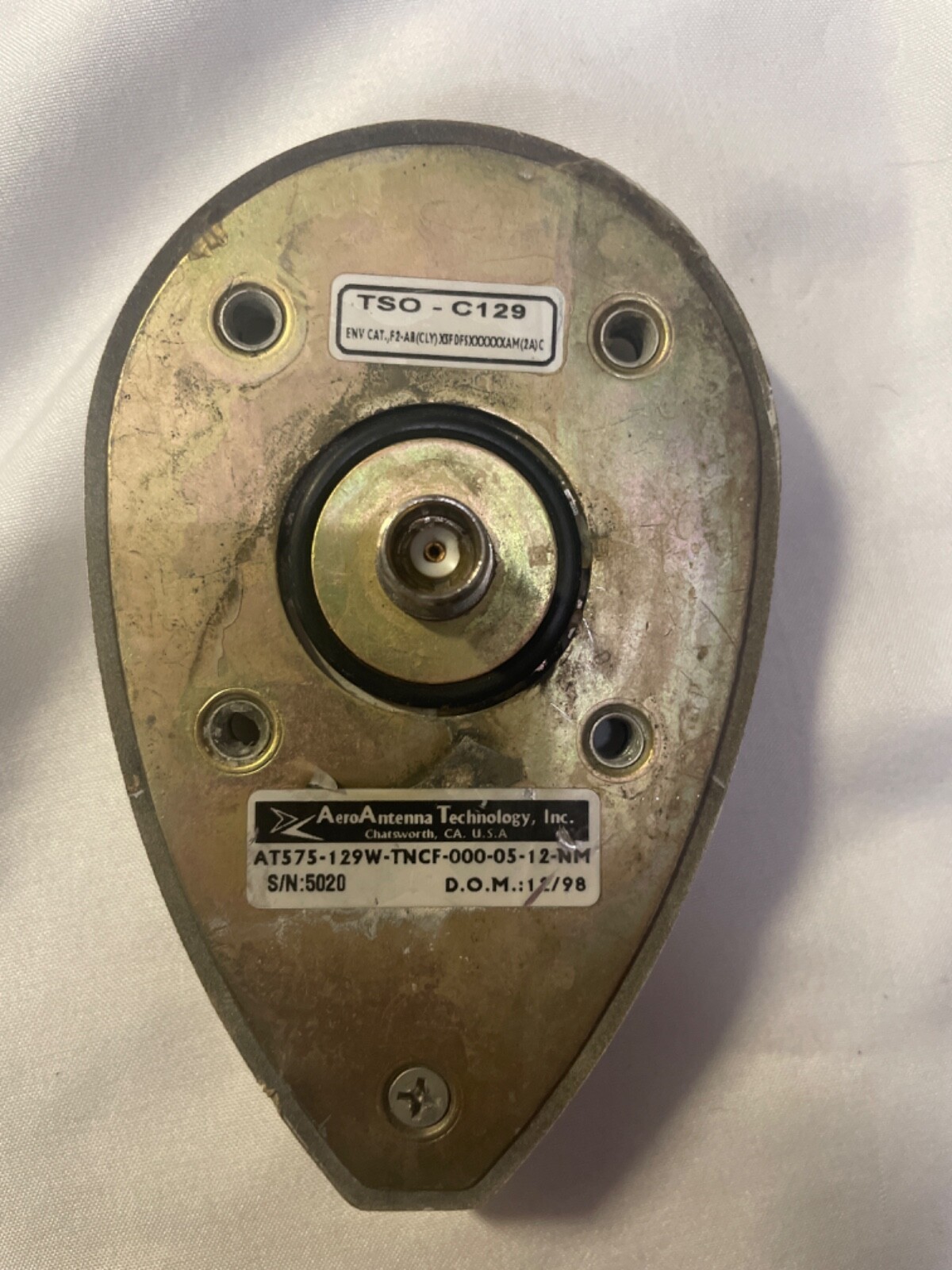 Aero Antenna Technology GPS Antenna TSO-C129