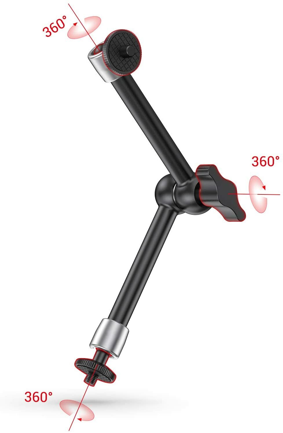 SmallRig 2066 9.8 inch Magic Arm w/Ball Head for DSLR Camera Monitor |LED Lights