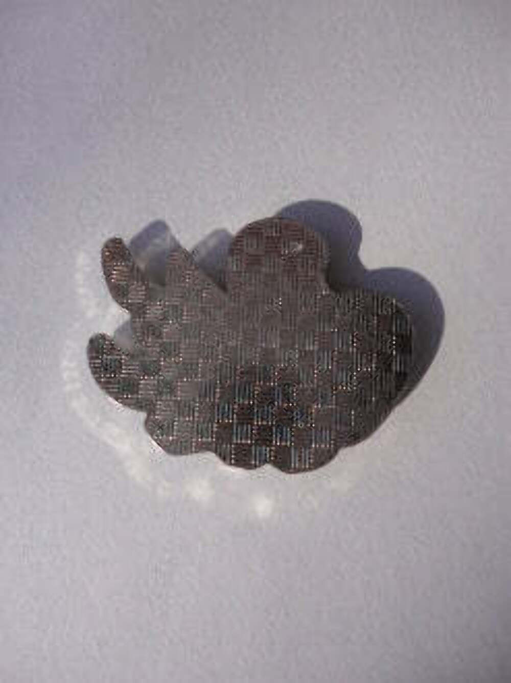 Swan with Pink Crystals Ball Marker