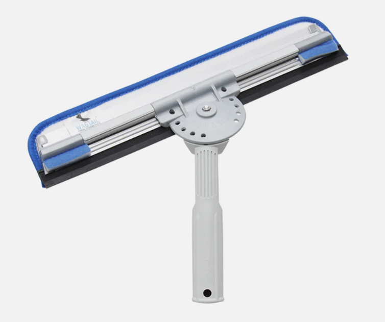 Wagtail High Flyer Window Cleaning Tool Dual Pivot 40cm/16" Microfibre, Squeeqee