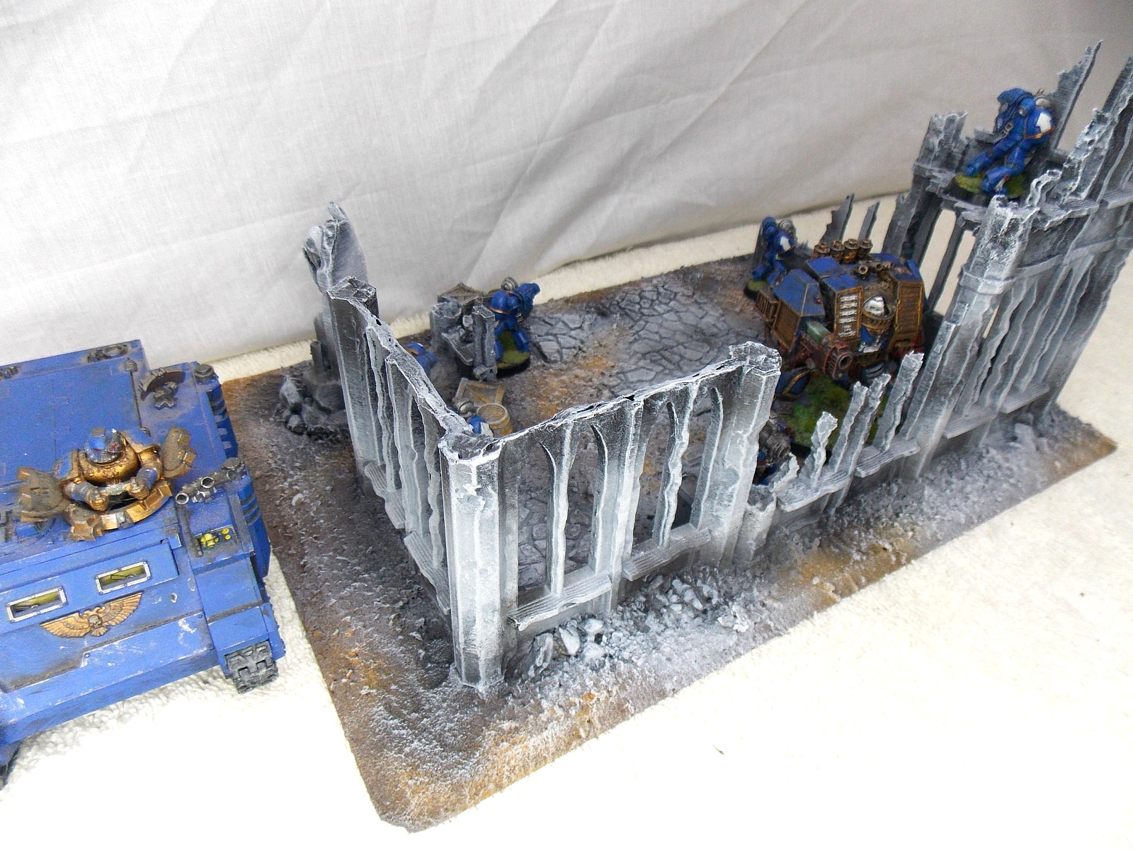 WARGAMING TERRAIN PAINTED BUILDING