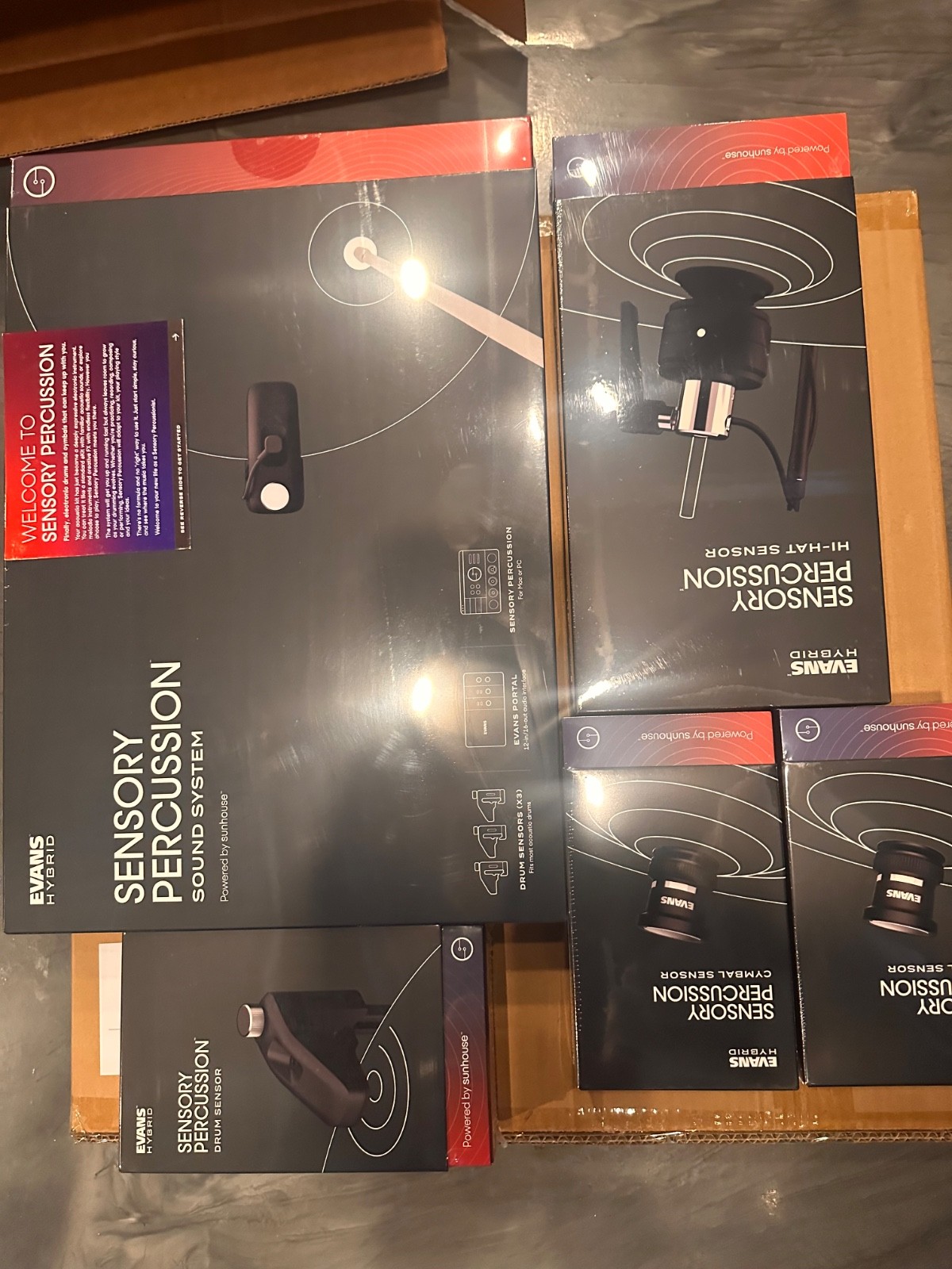 Evans Hybrid Sensory Percussion eKit System
