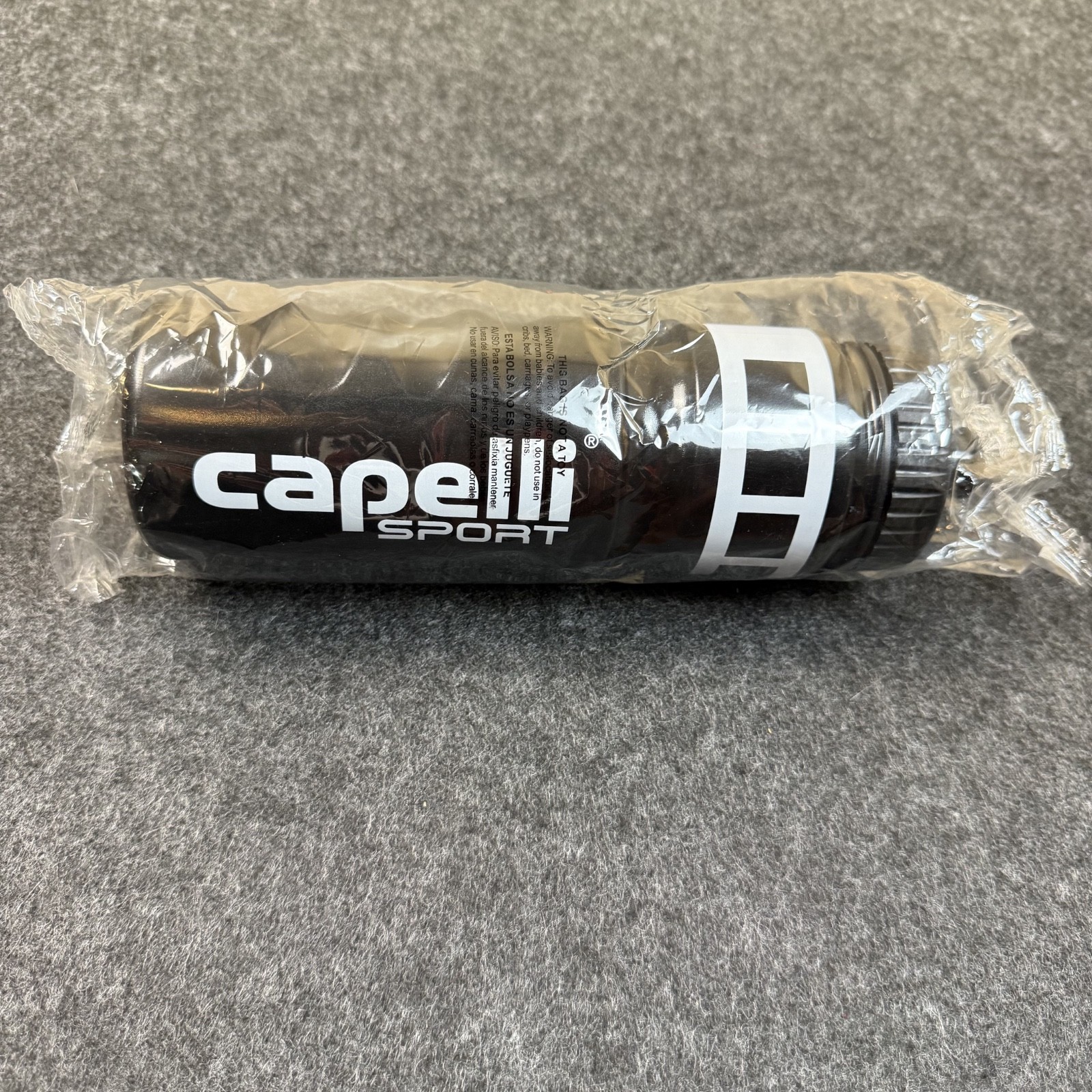 New Unopened Capelli Sport RUSH Soccer White Water Bottle Liquid Measurement
