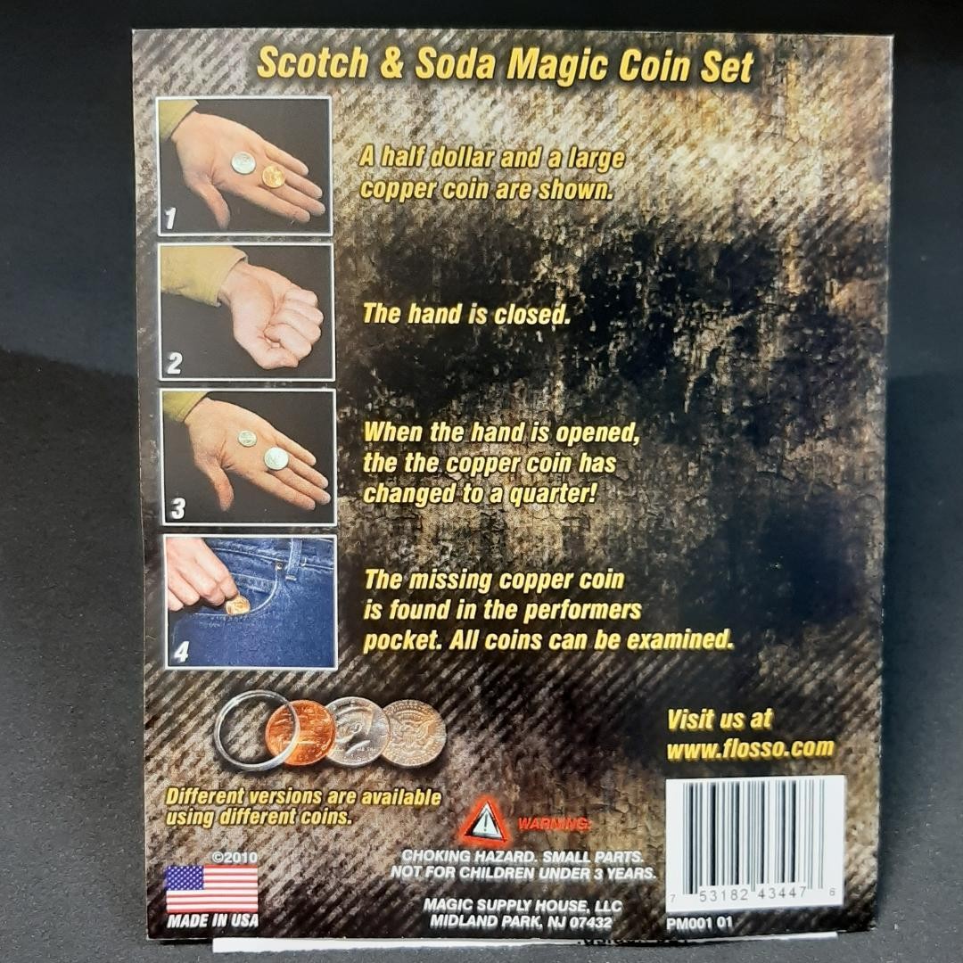 Second hand magic tricks A992 scotch & soda