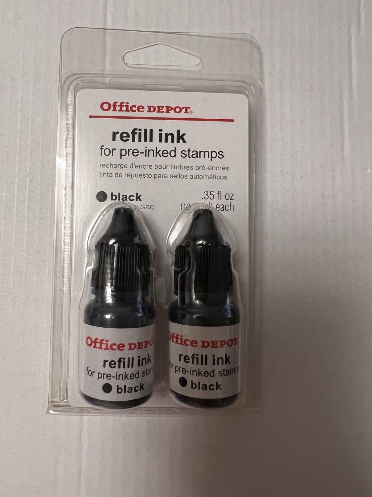 Office Depot Refill Black Ink