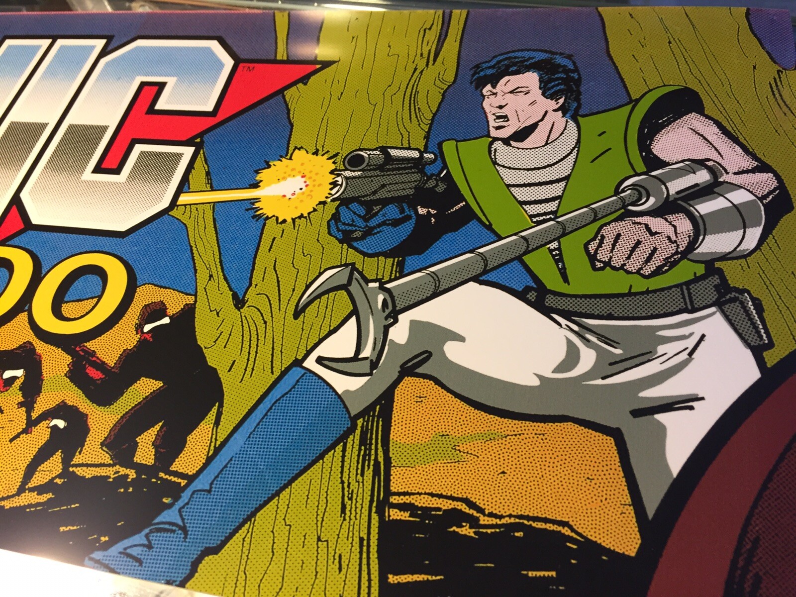 Bionic Commando Arcade Marquee 26" x 8"