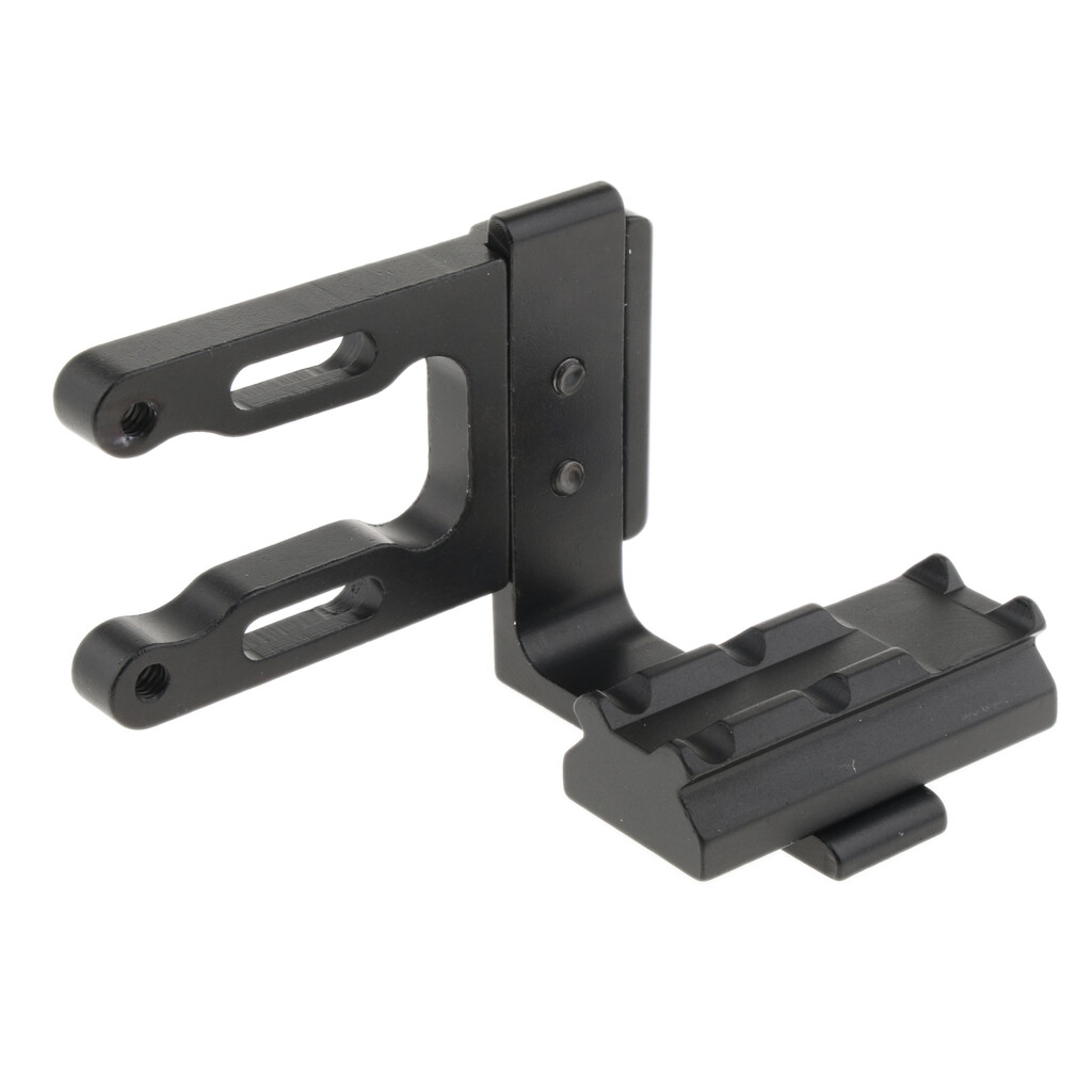 2pcs Archery Red Dot Laser Sight Scope Bracket Mount Holder Compound Bow Hunting