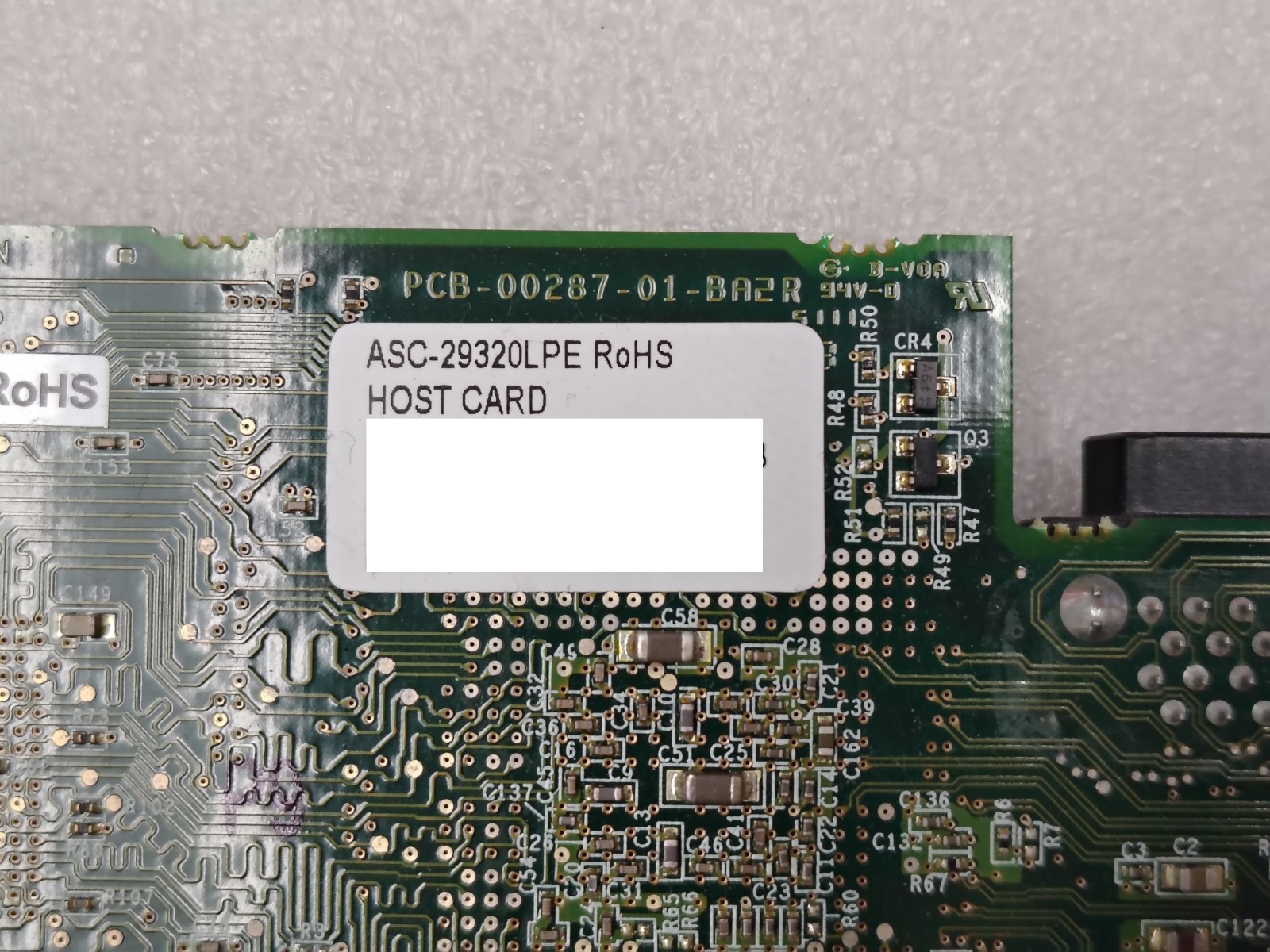 Adaptec ASC-29320LPE SCSI Ultra320 PCIe Controller Card FP