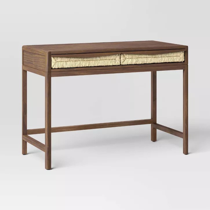 Withania Desk with Drawers - Threshold Wood Composite, Home Office Furniture