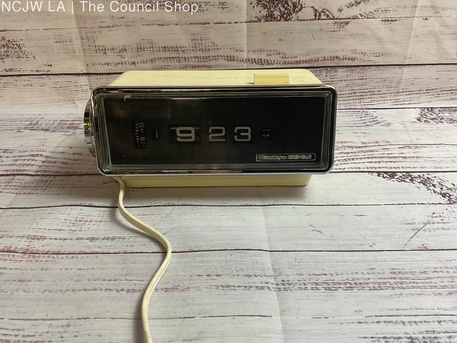 Vintage Sankyo Digi-Glo Model 501 Clock Working