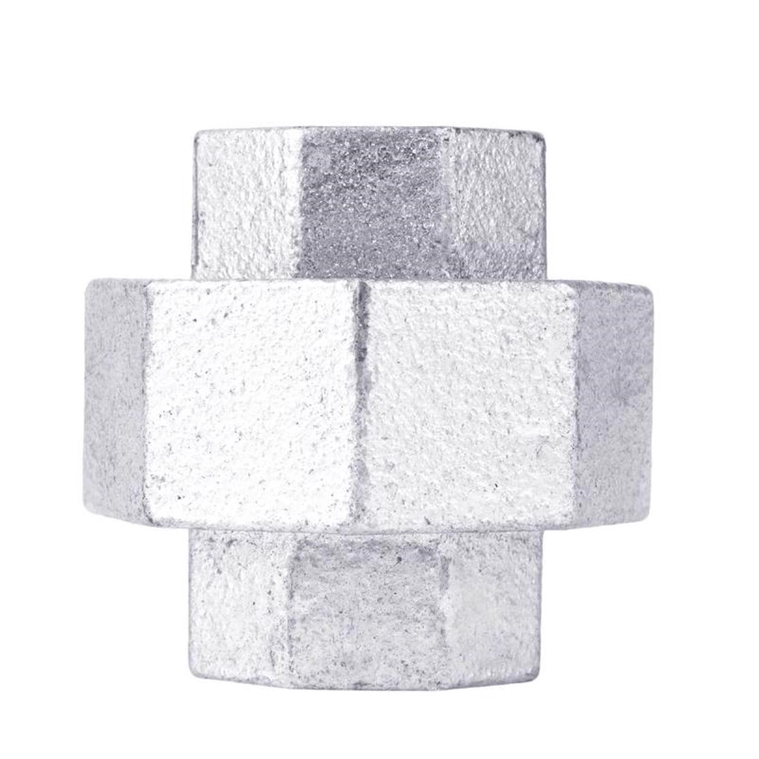 BK Products 511-707BG Galvanized Malleable Iron Union 1-1/2 x 1-1/2 Dia. FPT in.