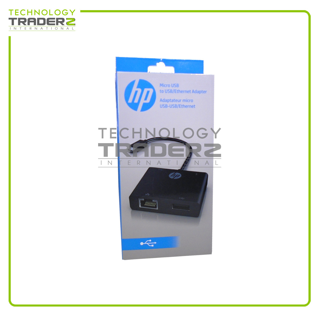 K1V16AA HP Micro USB to USB/Ethernet Adapter ***New Bulk***