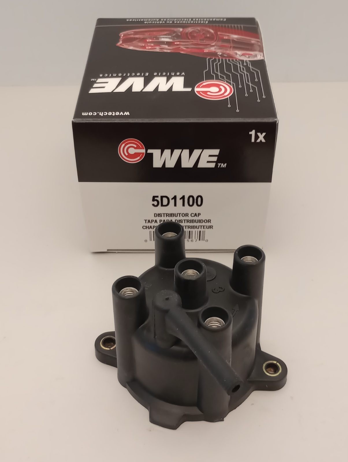 WVE 5D1100 Distributor Cap JH177 1746970 1910187103000
