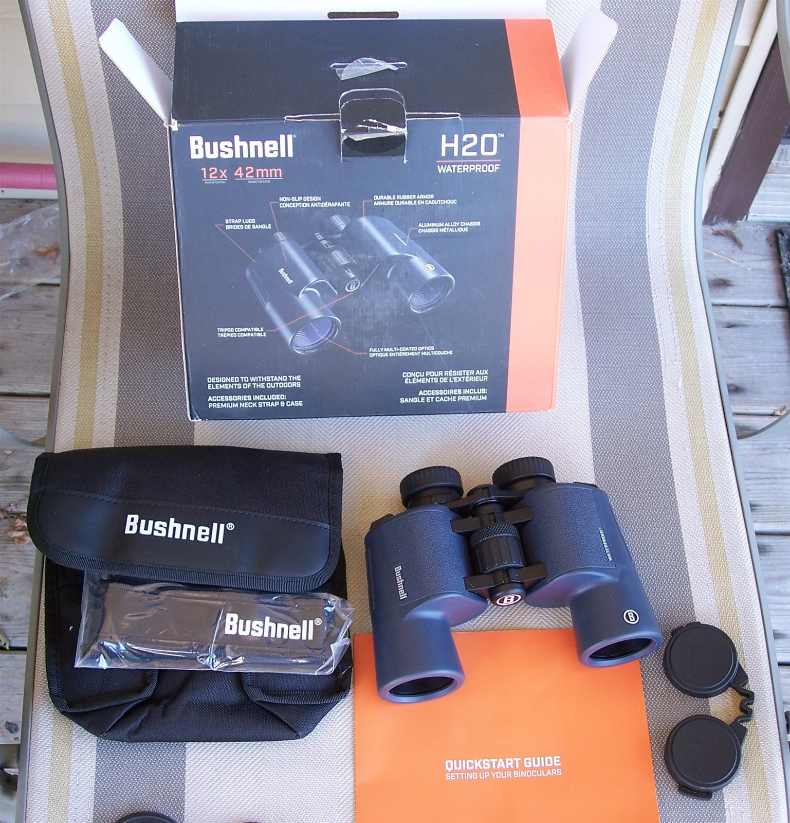 Bushnell H2O 12x 42 mm Binocular 134212R NOS