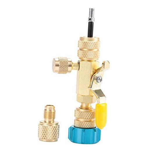 Heavy Duty Brass Valve Core Remover Tool for HVAC Service R22 R410a AC