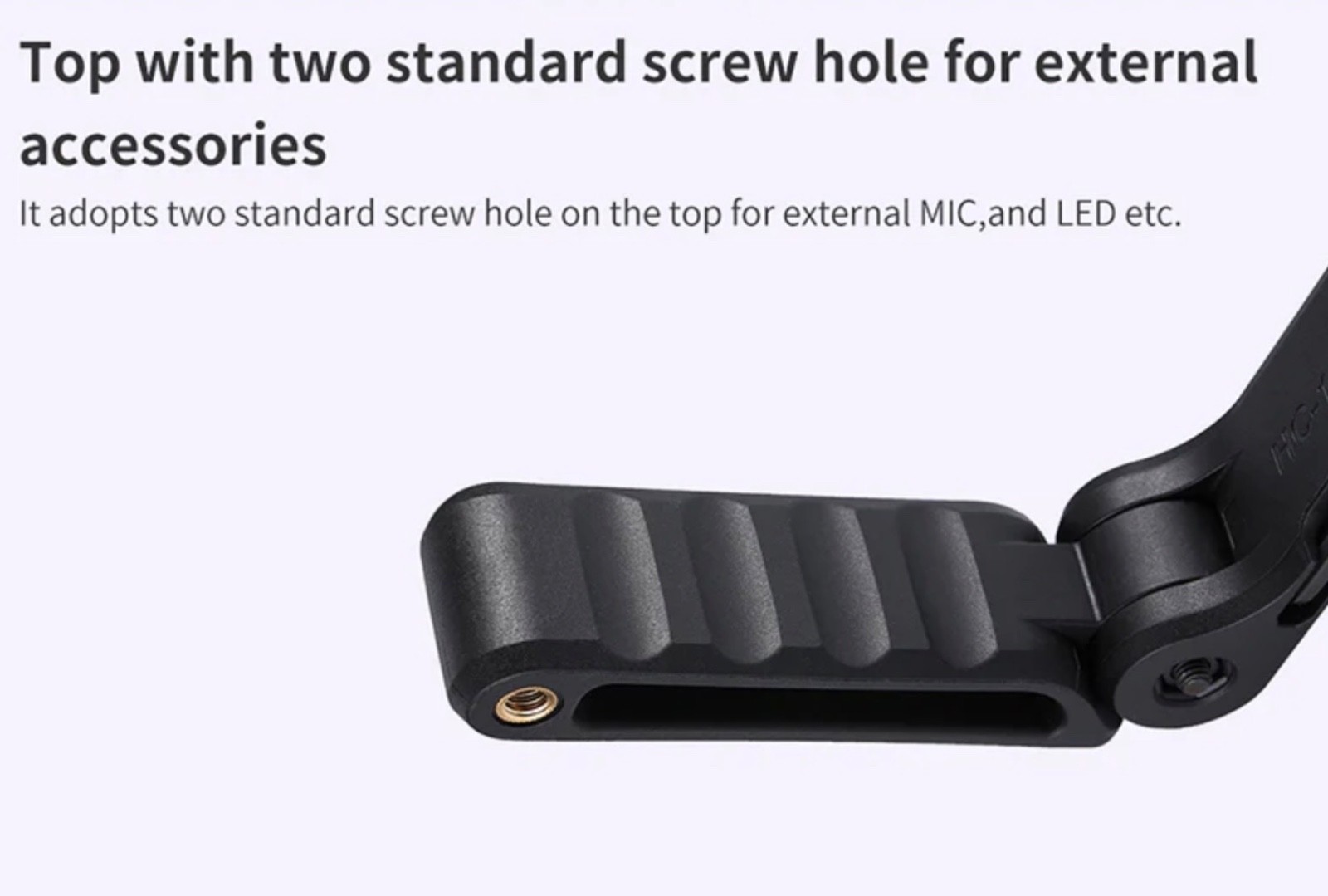Ordro HC-1 Foldable Handheld Camera Stabilizer Holder for Smooth Shots