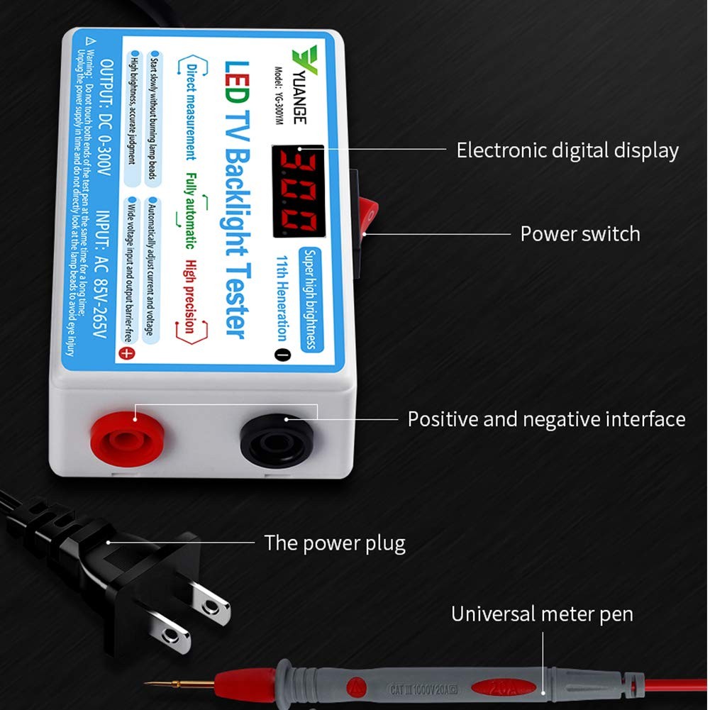 Liphontcta LED Lamp Bead TV Backlight Tester, Led Light Test Tool All LED Lights