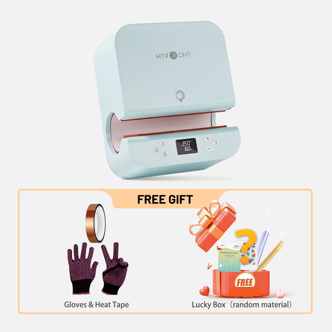 HTVRONT Auto Tumbler Heat Press Machine - Mug Heat Press High-Security 10-30oz