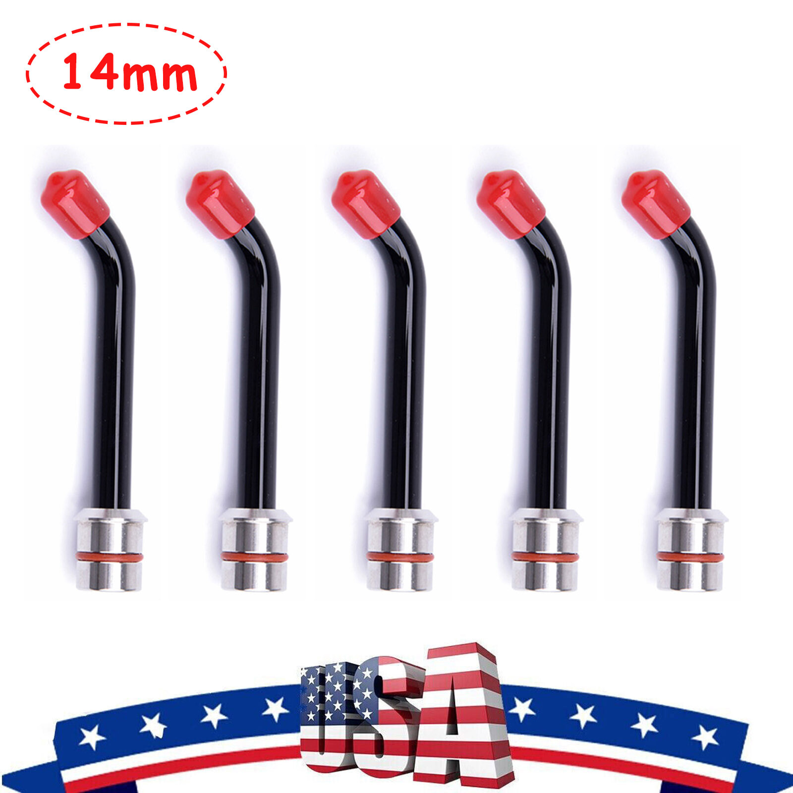1pc Dental Curing Light Lamp Composite LED Optical Fiber Guide Rod Tips 14mm US