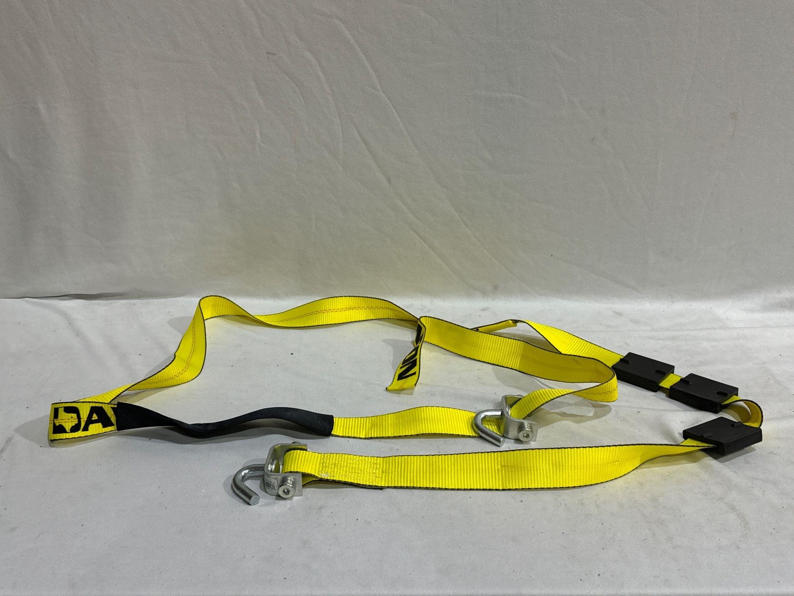 2"X14' Strap with J-Hooks, Grips, Sleeve 4 Pack