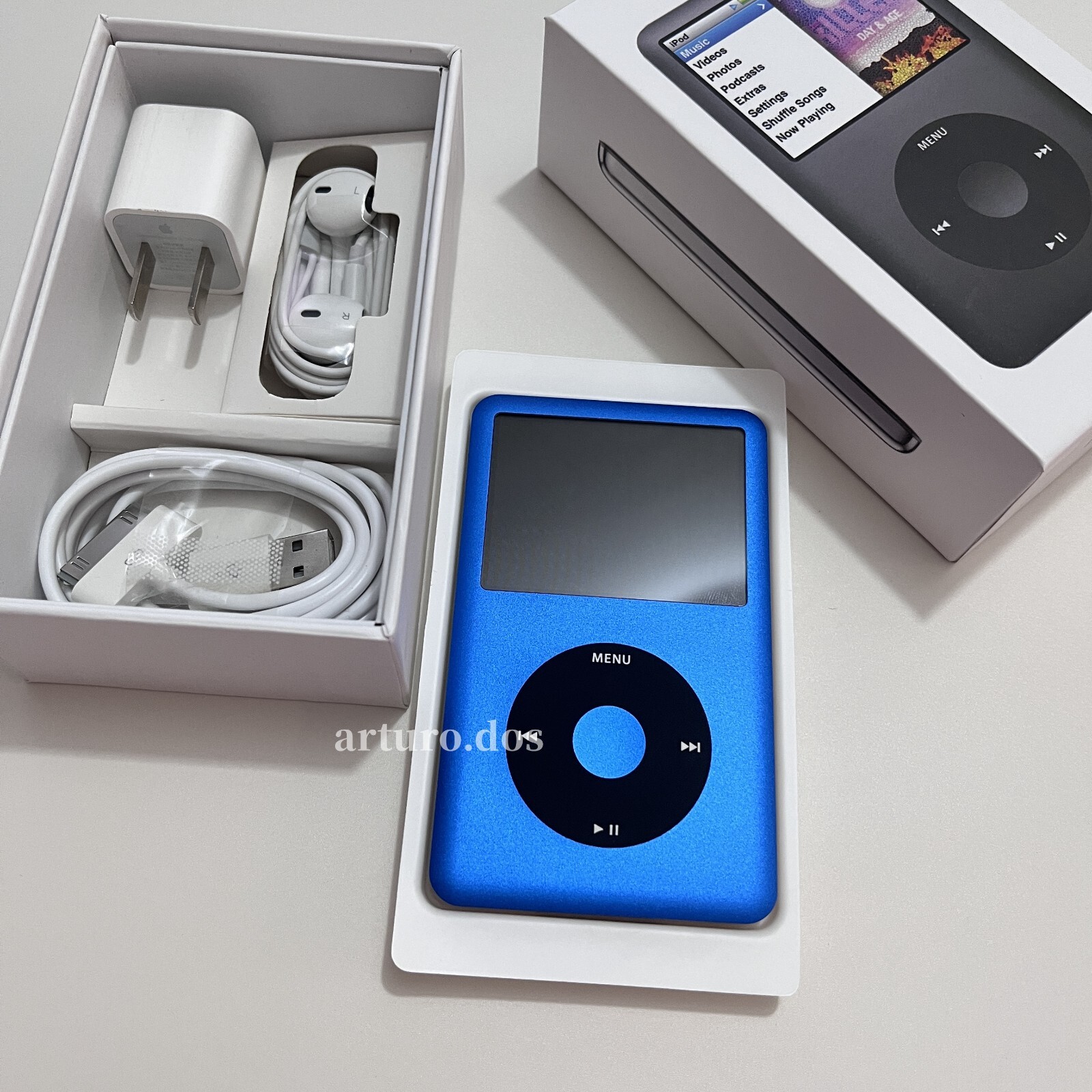 🎉Apple iPod Classic 7th Blue 80GB 120GB 160GB 256GB 512GB 1TB 2TB Latest Model