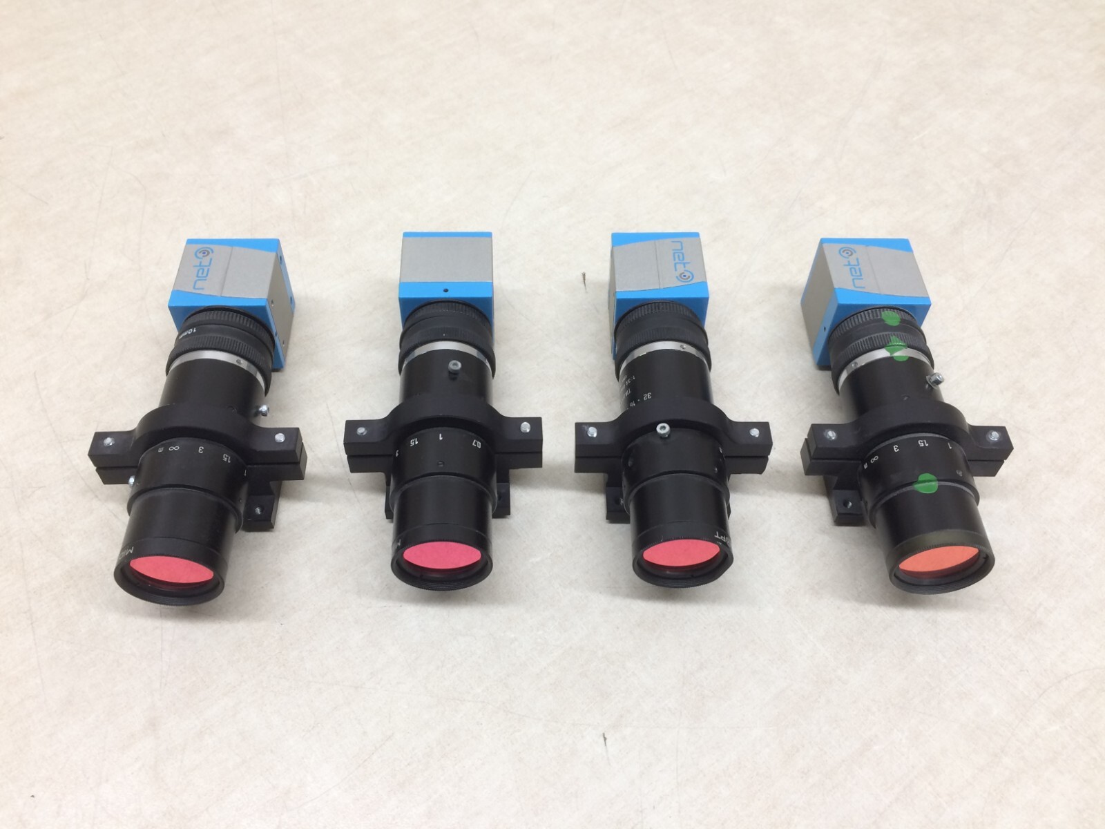 Lot of 4 Net IC1130BU USB 3.0 Industrial Camera Tamron 1:3.9 mm Lens BP635-25.5