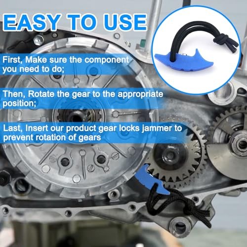 Gear Locks Jammer Tool Compatible for Most ATVs and Motorcycles, Many