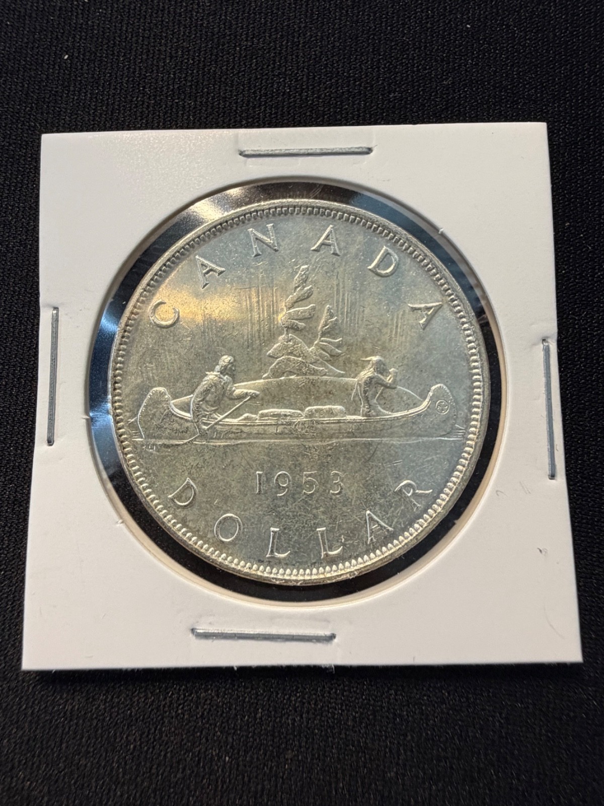 1953 gem Canadian Silver Dollar Coin