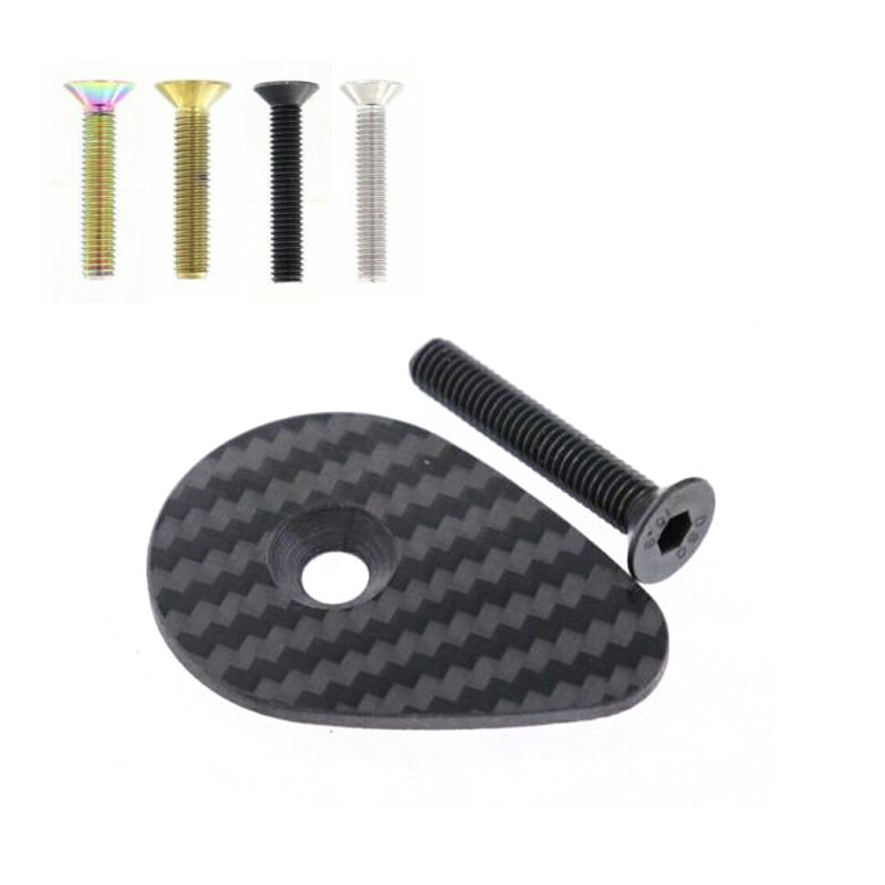 Carbon Fiber Top Cap Cover Headset MTB / Road Bike Stem For F12 F MOST Handlebar