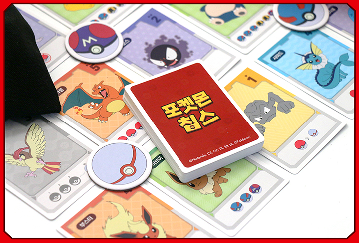 Pokemon Chips Board Game Korea Exclusive Version Pokemon Edition Pikachu Korean