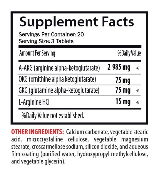 Nitric Drive - NITRIC OXIDE BOOSTER - Stamina Charge 2 Bottles 120 Tablets