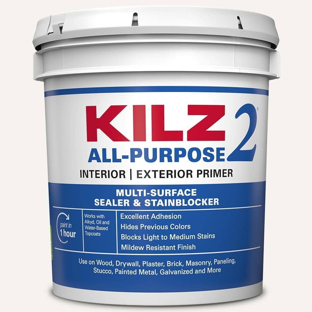 Gal. Primer & Sealer White Interior/Exterior Multi-Surface KILZ 2 ALL PURPOSE