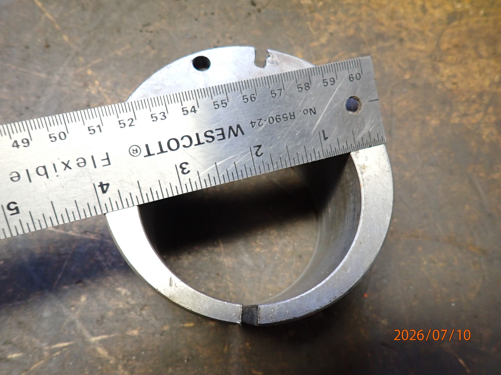 ECCENTRIC ADPATER COLLAR FOR SURFACE GRINDER HIGH SPEED SPINDLE ATTACHMENT