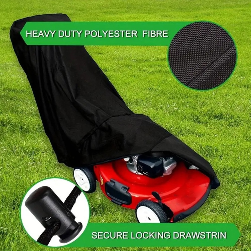for Lawn Mower Cover 210 Oxford Cloth Waterproof UV Rain Sun Protection