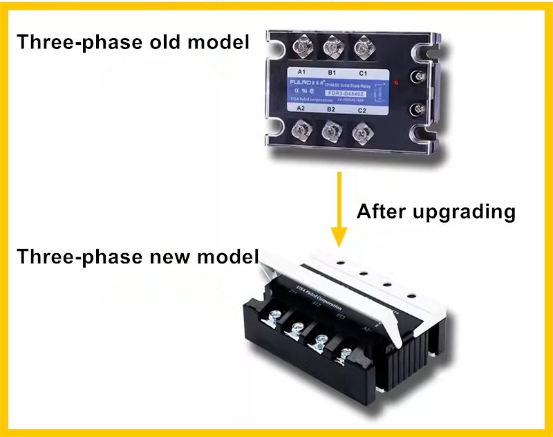FULRD Three-phase Solid State Relay FDR3A60D100 100A DC-AC 24-600VAC