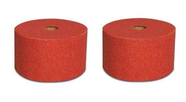 3M 01682 Red Abrasive Stikit Sanding Sheet Roll P320 Grit (2 Pack)