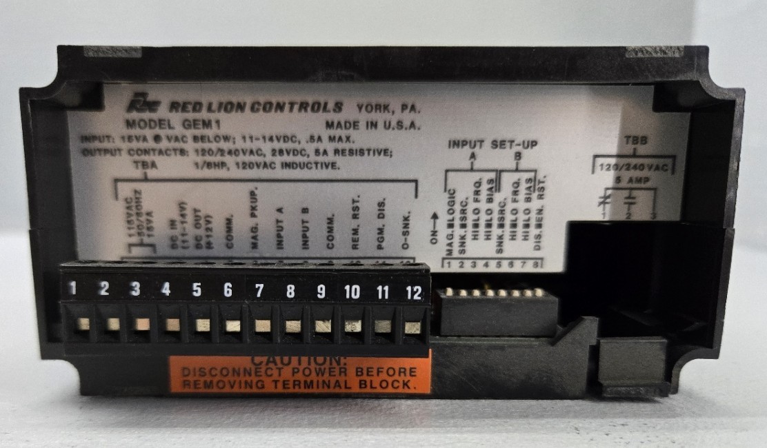 Red Lion Controls GEM1 LED 6-Digit Counter