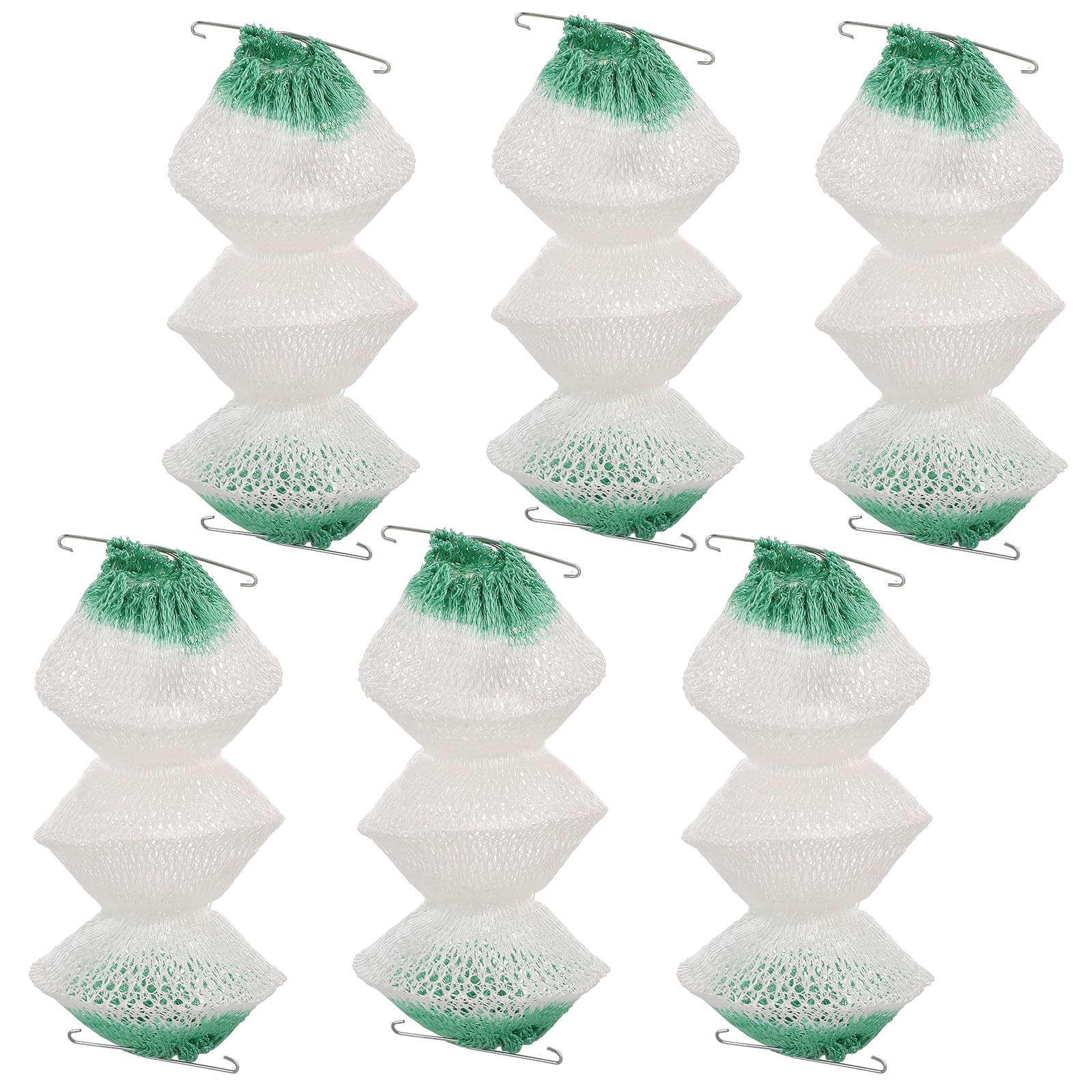 6 PCS 3Layer Propane Lantern Mantles InstaClip 2#95 Accordion Shape Parts