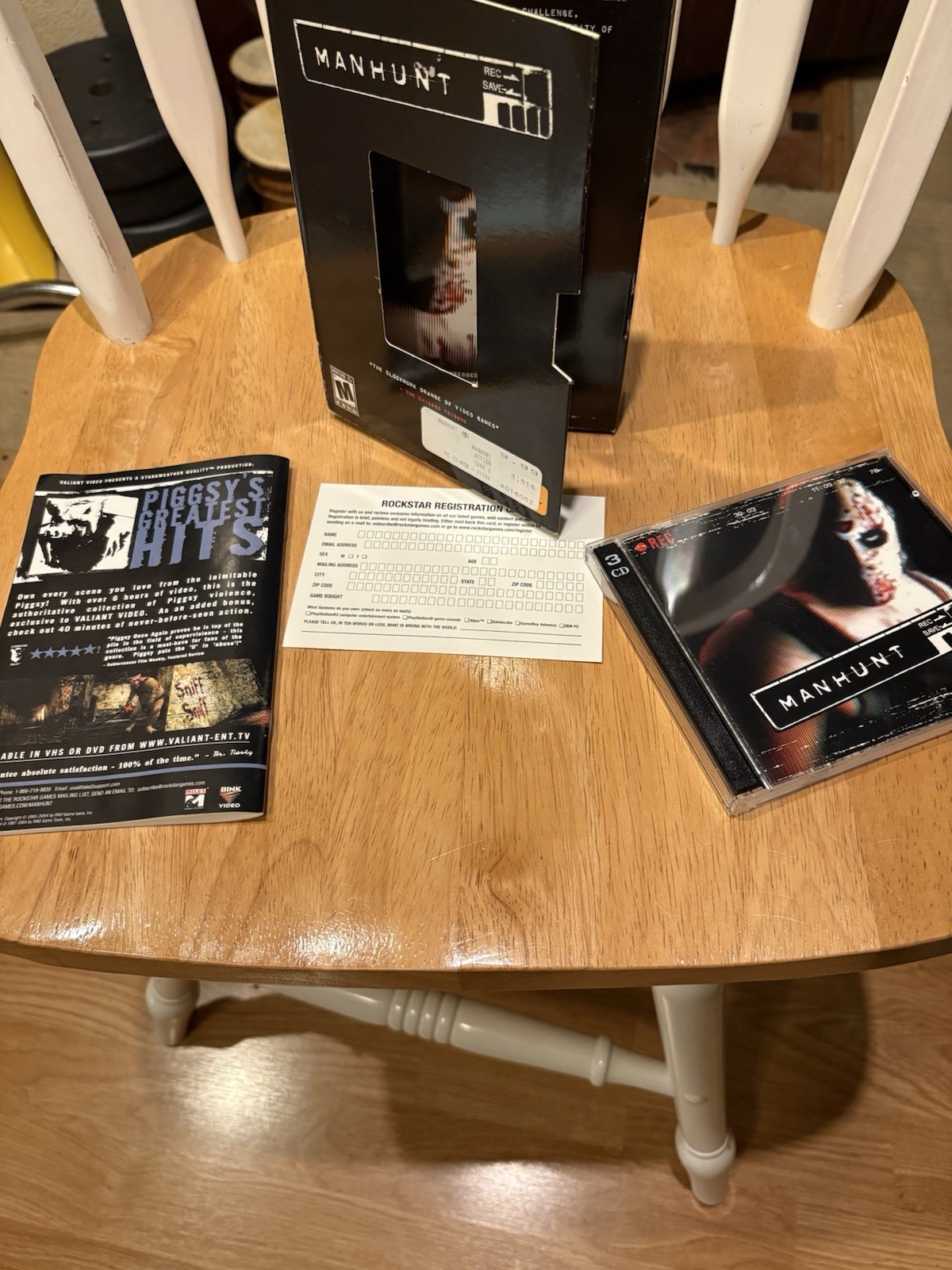 MANHUNT PC VHS SET