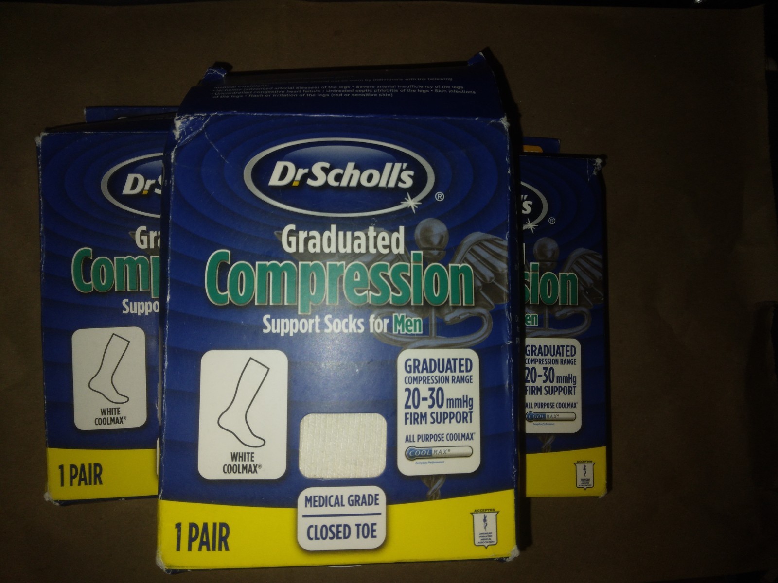 (Lo x  8) Dr Scholls graduated compression support sock for men