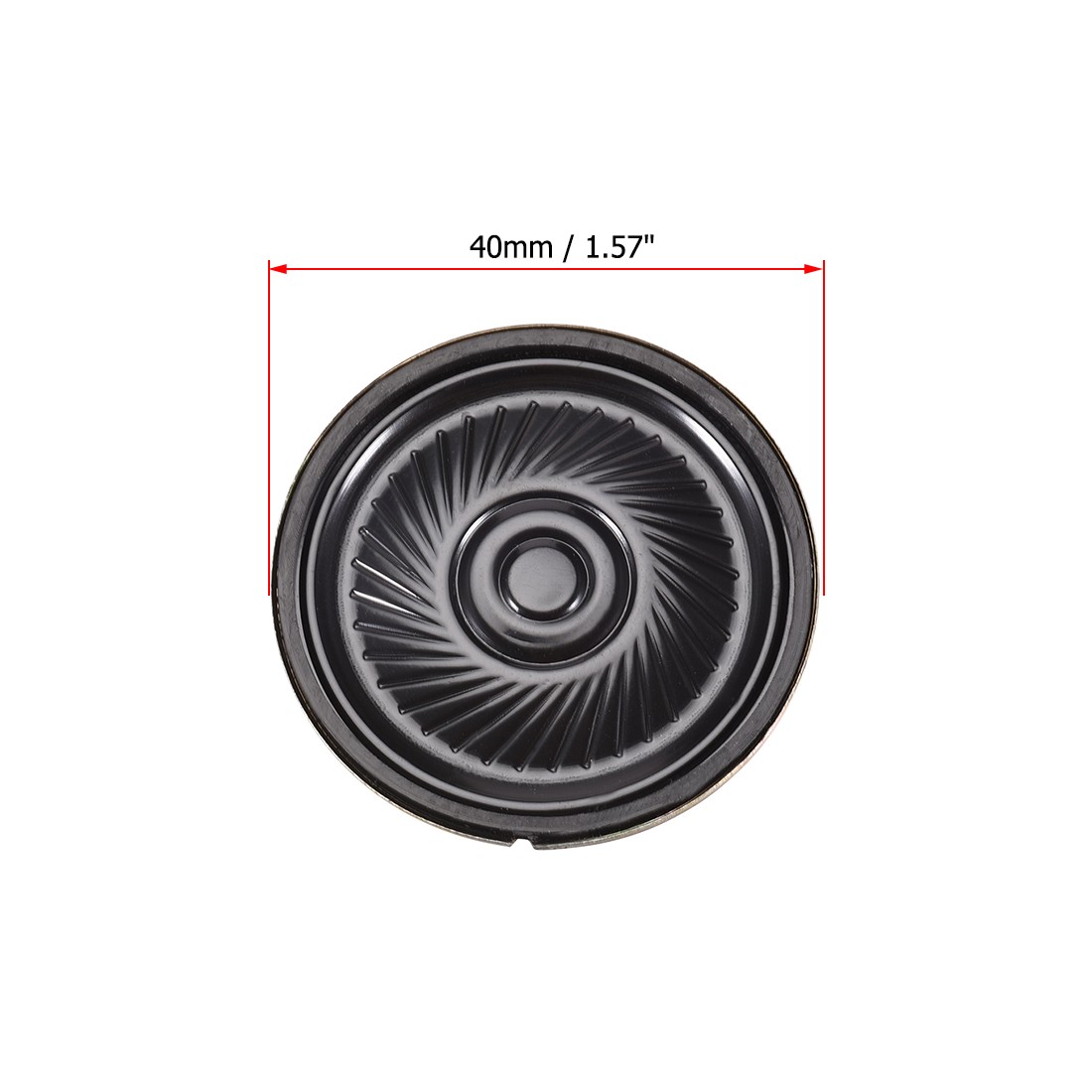 0.5W 32 Ohm Micro Internal Speaker Magnet Loudspeaker 40mm Dia 2pcs