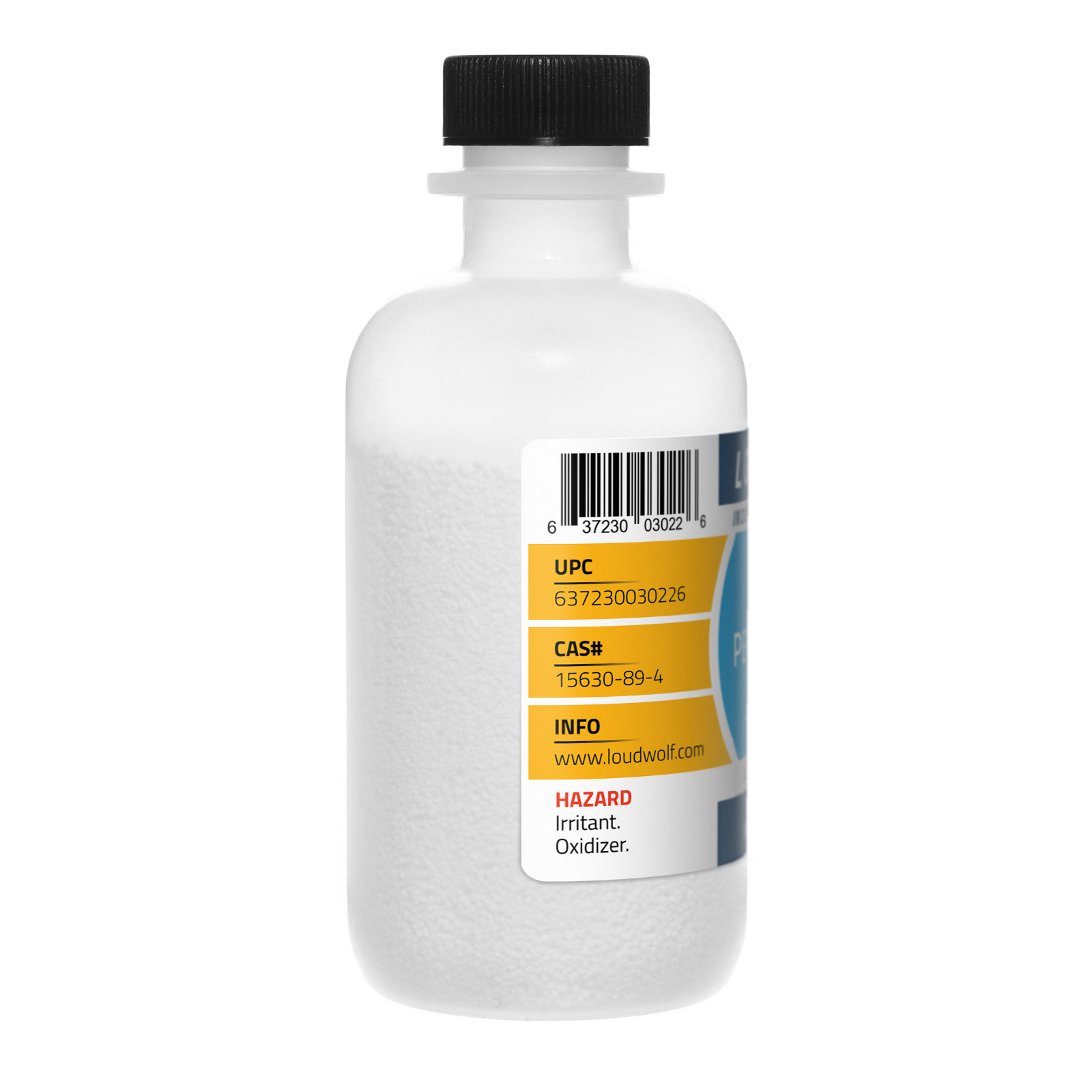 Sodium Percarbonate, 4oz, Reagent Grade 99% Pure, Sturdy Bottle SHIPS SAME DAY