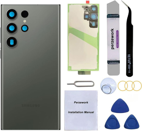 OEM Rear Back Glass Replacement for Samsung Galaxy S23 Ultra 6.8 inches Green
