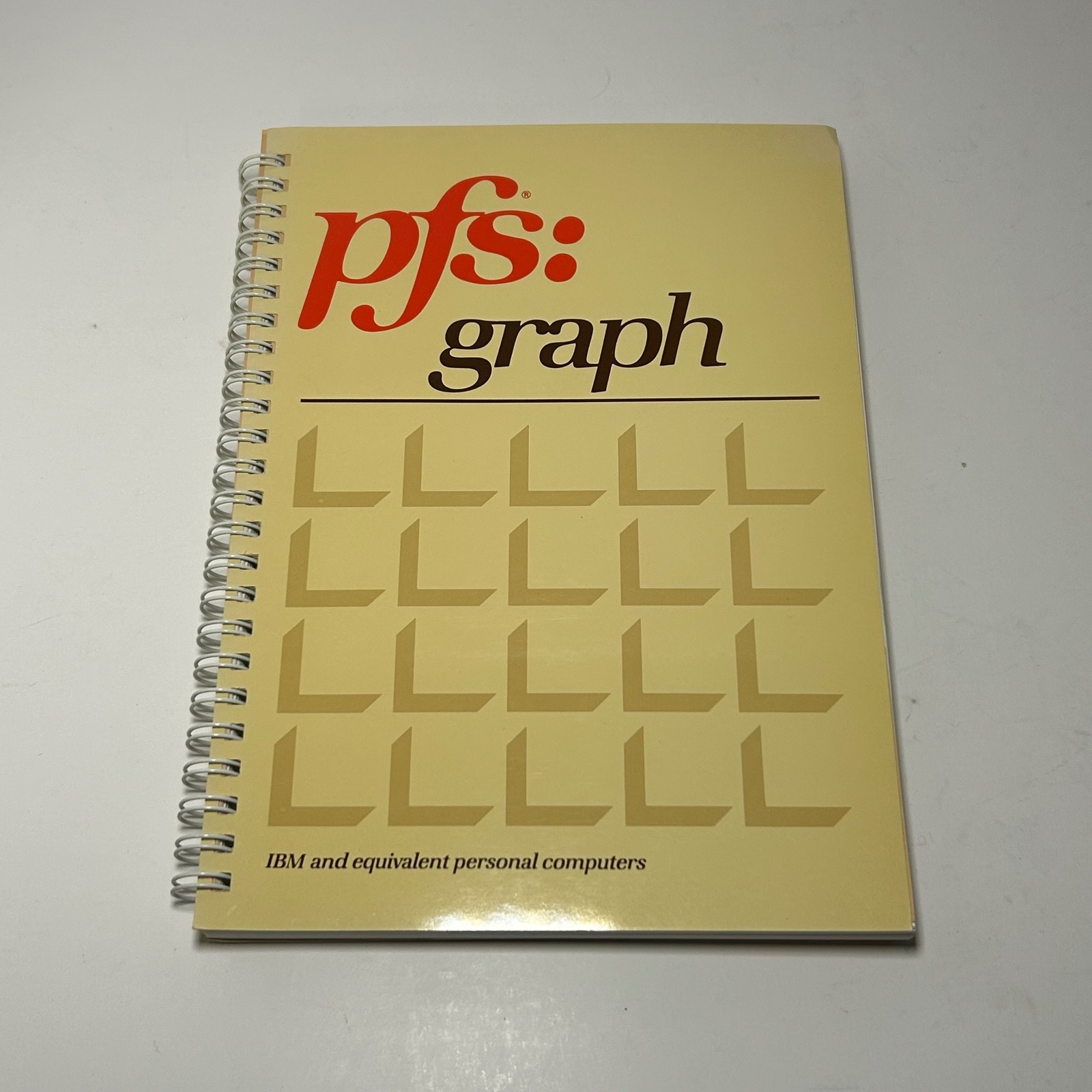 PFS: Graph PC IBM DOS Software & Manual 1983 5.25" Floppy Disks