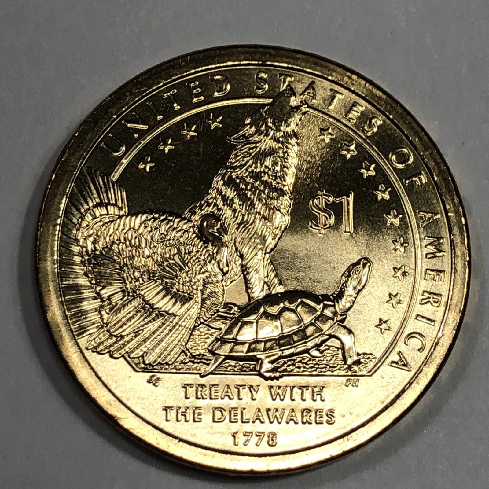 2013 D  Native American $1  Coin