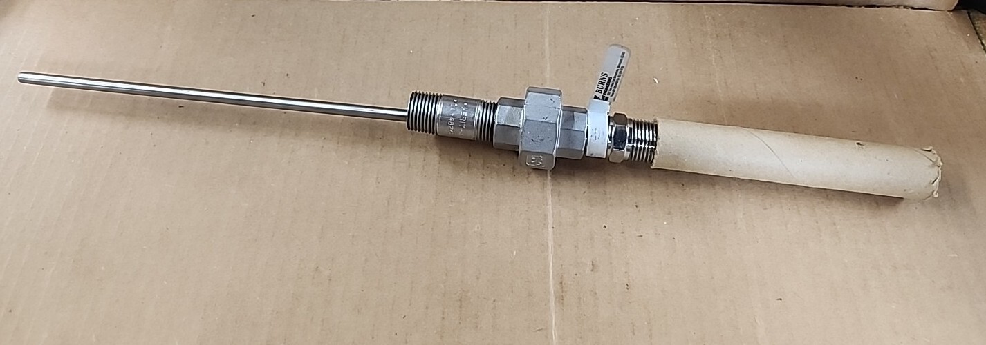 Burns Engineering 200L10CN3D115/CI3511, Spring Loaded Sensor with 0.50″ NPT Hex