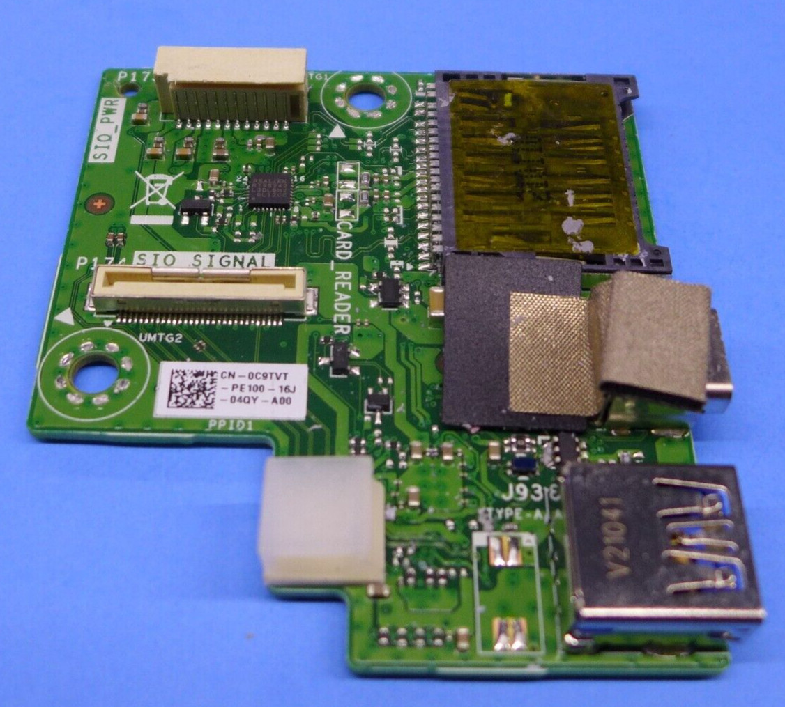 Genuine Dell Optiplex 7780 USB SD Card Reader IO Board C9TVT